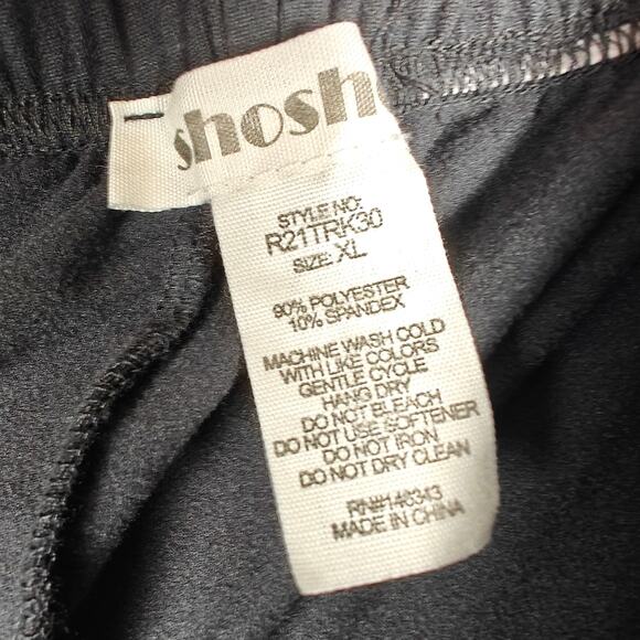 Shosho Comfy Black Lounge Pants with Pockets Women's Size XL Casual - Picture 5 of 6